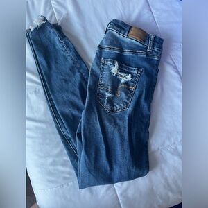 Ripped American Eagle Jeans